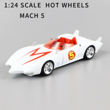 1/24 HOTWHEELS METEORO MACH 5 MENTAL DE VACIADO DE CALIDAD CAR MODEL SPEED RACER