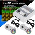 HD Retro Mini TV Game Case 8 Bit Retro Video Game Console With Two Gamepad Built-In 620 Games Handheld Gaming Player For SFC