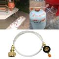 Russia Outdoor Gas Stove Camping Stove Propane Refill Adapter Burner LPG Flat Cylinder Tank Coupler Bottle Adapter Save