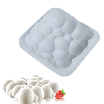 3D Cloud Shape Silicone Mousse Cake Mold 3D Cupcake Jelly Pudding Cookie Muffin Soap Mould DIY Mold Baking Tools
