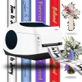 Nmark digital hot foil stamping printer especially for personalized satin ribbon