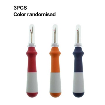 3pcs Color Random Stitch Remover Thread Ripper Stitch Removal Tool for Sewing Crafting Cross-stitch Embroidery