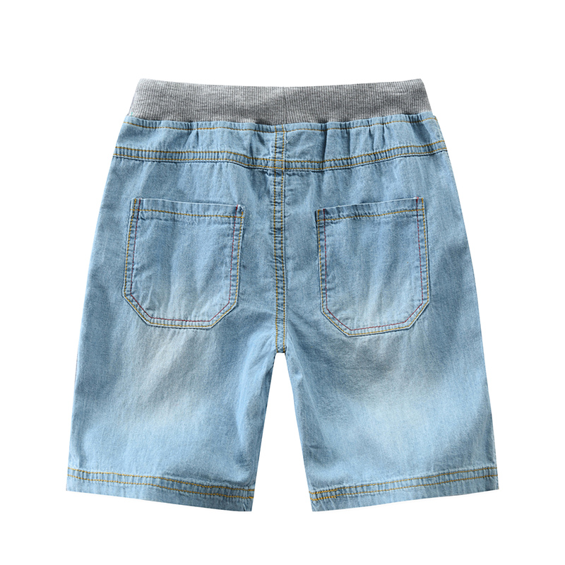 Boy's Shorts Casual Fashion Solid color Cotton 100% Thin denim fabric Children shorts Clothing for 2-7 Years