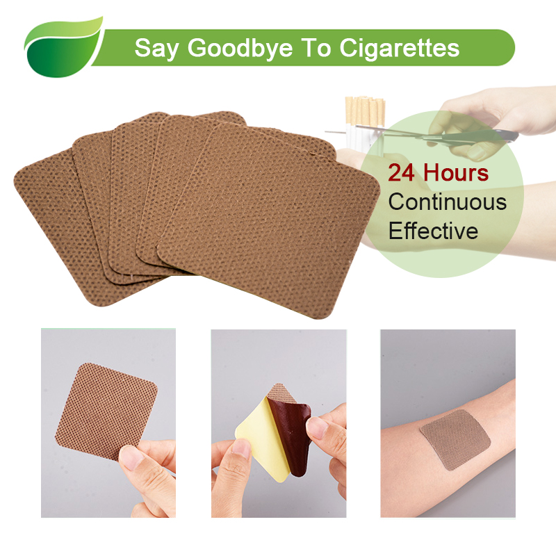 15Pcs=3Bags Anti Smoke Patch 100% Natural Ingredient Quit Smoking Cessation Chinese Herbal Medical Plaster Health Care D2048