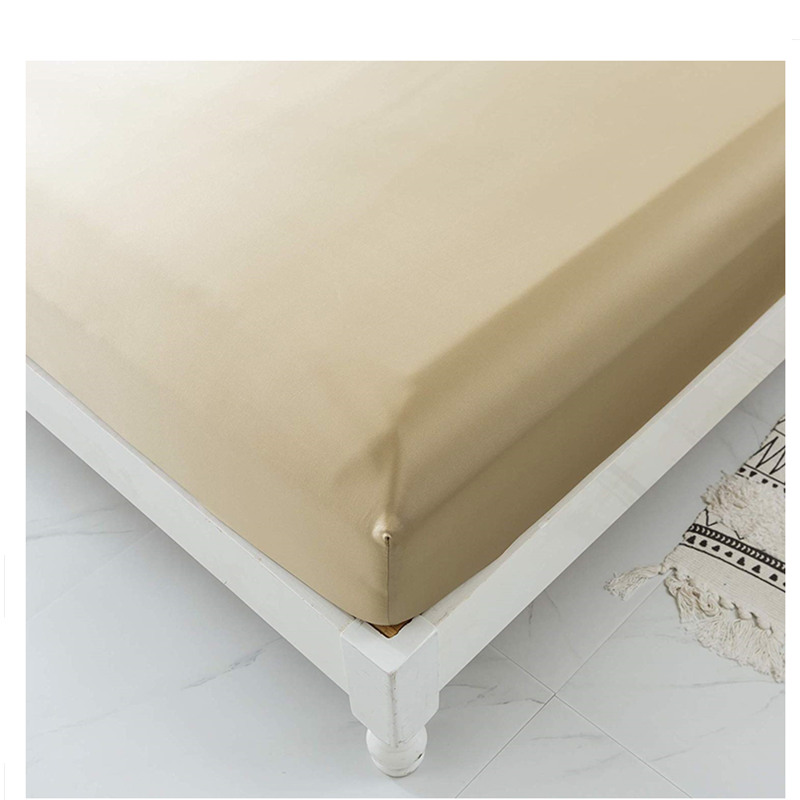 30MM 100% Mulberry Silk Fitted Sheet Deep 25cm Seamless Elastic Band Mattress Cover Solid Dyed Bed Sheet Many Size Customized