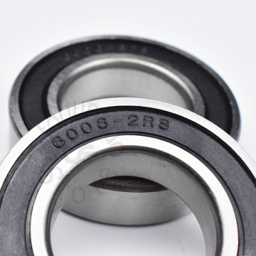 6006RS 30*55*13(mm) 1Piece free shipping bearing ABEC-5 rubber sealing type bearings 6006 6006RS chrome steel bearing