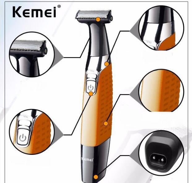 kemei-1910 rechargeable electric shaver beard shaver electric razor body trimmer men shaving machine hair trimmer face care