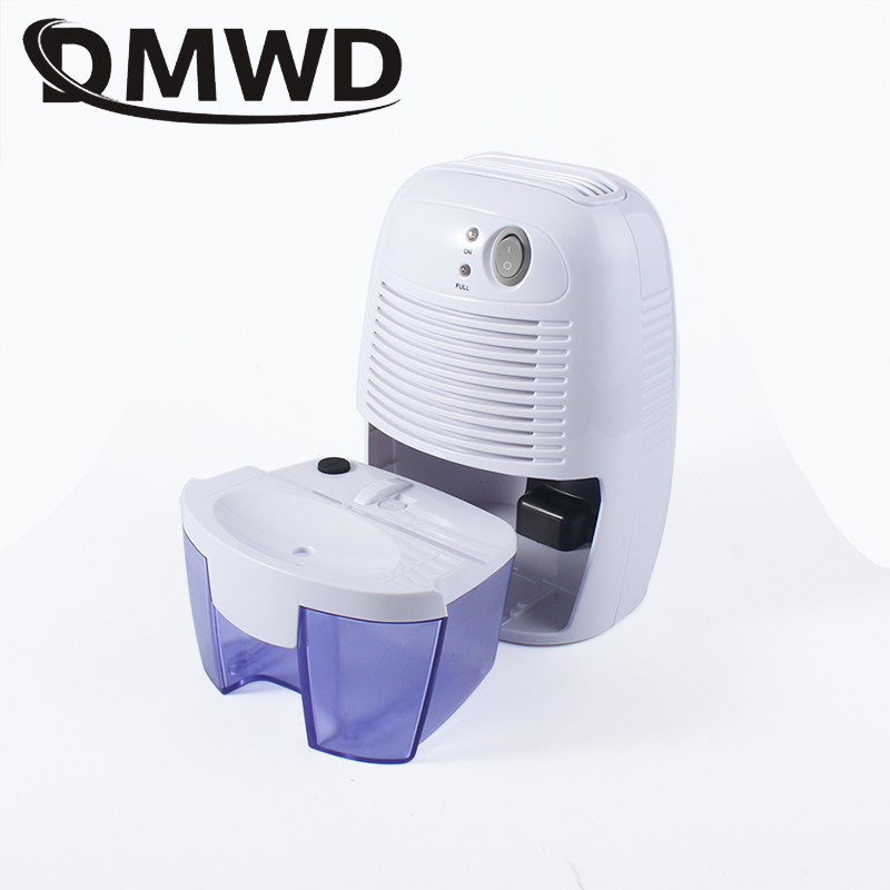 DMWD Portable MINI Dehumidifier Electric Quiet Air Dryer 110V 220V Air Dehumidifiers Moisture Absorber Home Bathroom EU US plug
