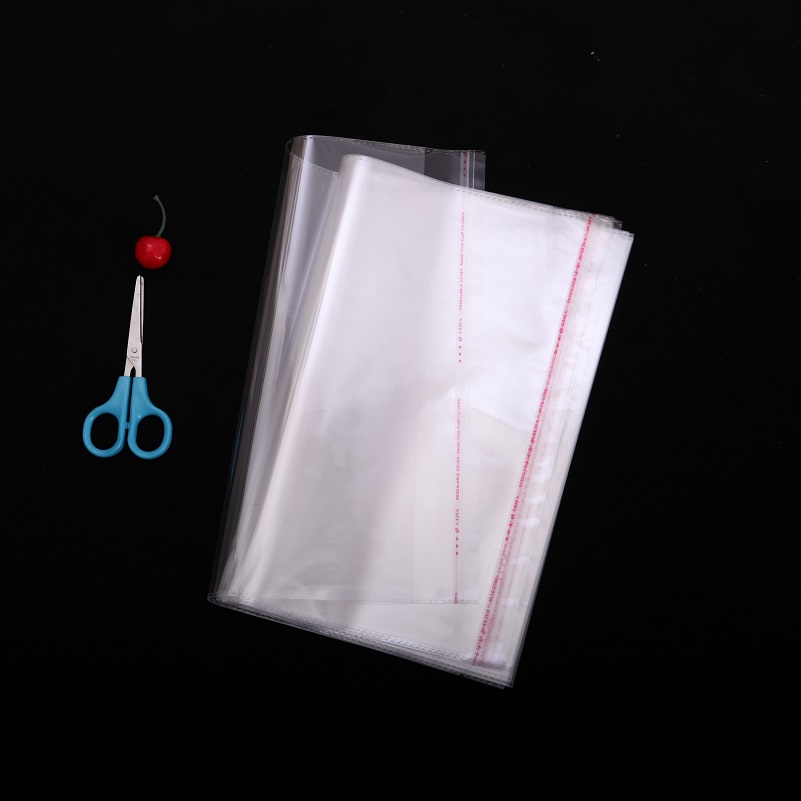 Transparent Self-adhesive OPP Poly Plastic Envelope Packaging Bags Self Sealing Resealable Clear Cellophane Bag Plastic Baggie
