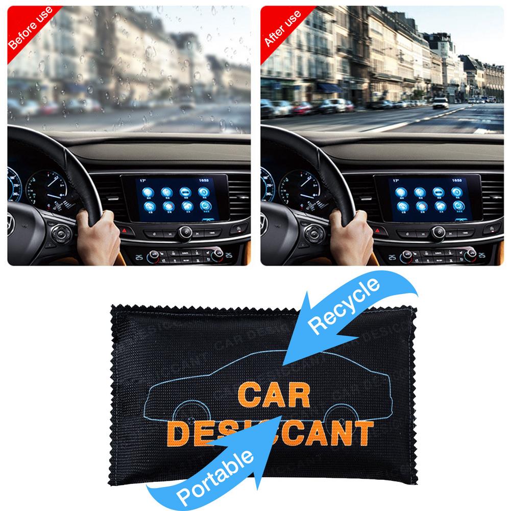 Non-toxic Car Desiccant Dehumidifier Bag, Moisture-proof And Defogging, Absorb Excess Moisture In The Air In The Car