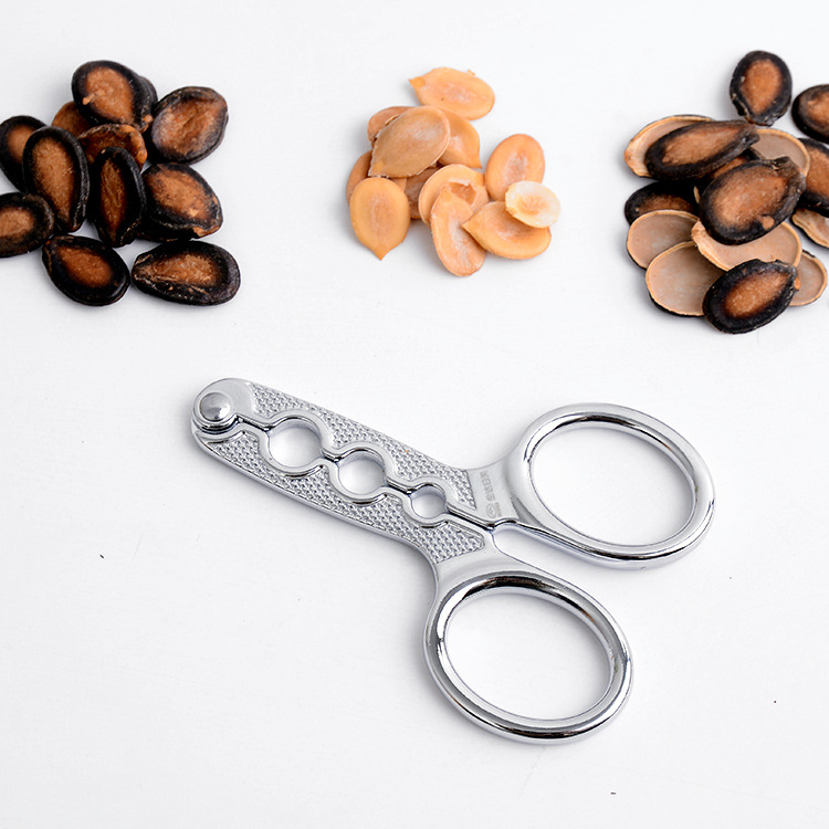 Multifunctional Stainless Steel Seed Cracker Black Melon Seeds / Pistachio/ White Melon Melon Seeds Pliers Free Shipping