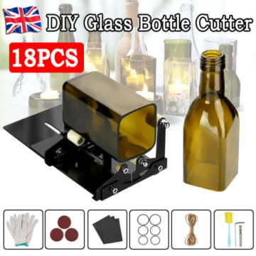 Glass Cutter Glass Bottle Cutter Cutting Tool Square and Round Wine Beer Glass Sculptures Cutter for DIY Glass Cutting Machine