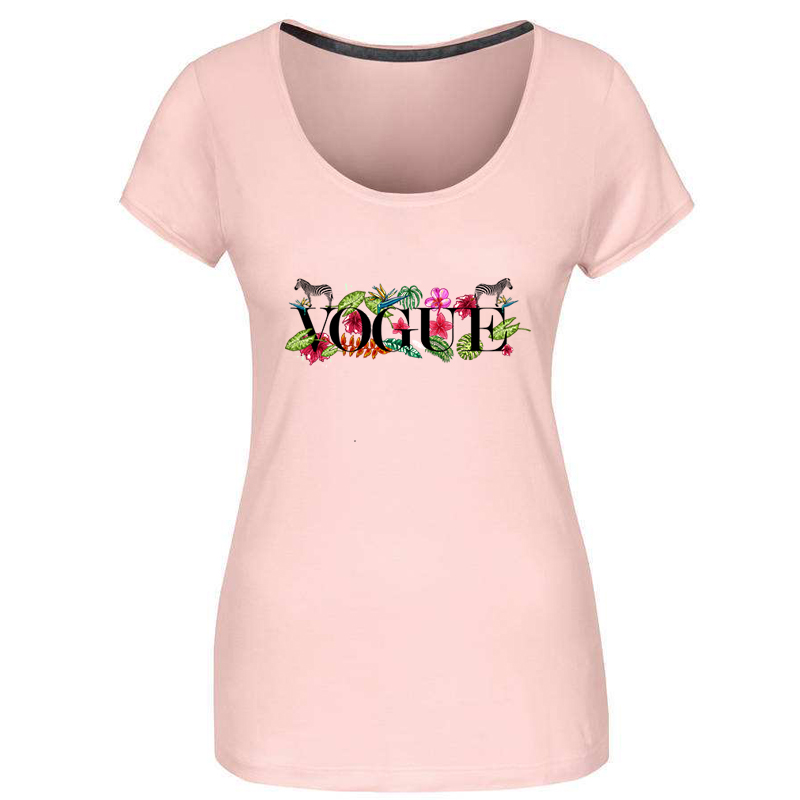 VOGUE Flowers patches For Clothing A-level Washable DIY Iron On Patches Clothes Sticker Heat Transfers Girl t-shirt Appliqued