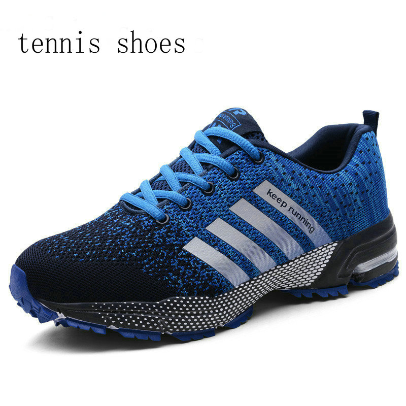 Men Shoes Size 35-46 Adult Men Sneakers Summer Breathable Krasovki Shoes Super Light Casual Shoes Male Tenis Masculino Sneakers