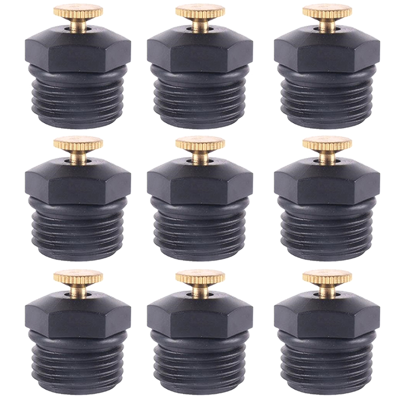 100Pcs 1/2 Inch Thread Garden Sprinklers Plastic Lawn Watering Sprinkler Head Irrigation Agriculture Sprayers Nozzles
