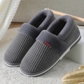 Home Slippers Winter Men Slippers Indoor for men Suede Gingham Non slip Anti-skid Platform shoes Plus size 50