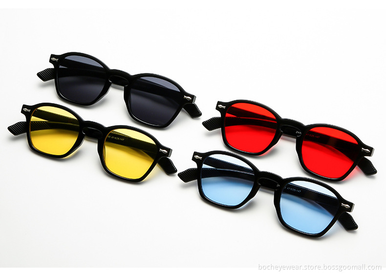 New Retro small frame sunglasses men's and women's trendy ocean Sunglasses Korean version mirror s21152