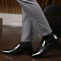hot9 Slip on Men Dress Shoes Men Oxfords Fashion Business Dress Men Shoes 2020 New Classic Leather Men'S Suits Shoes Man Shoes