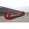 Extendable 3 Axles 60t Low Bed Semi Trailer