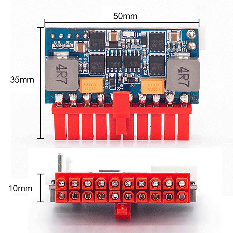 HOT-Dc Atx Peak Psu 12V 120W Pico Atx Switch Mining Psu 20Pin Mini Itx Dc To Atx Pc Power Supply for Mini Pc Computer