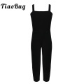 Kids Sleeveless Stretchy Jumpsuits Overalls Girls Ballet Dancewear Gymnastics Leotard Training Unitard Classic Dance Costume