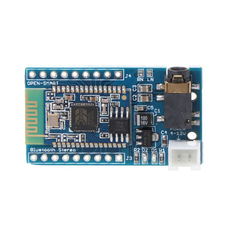 BK8000L Bluetooth Stereo Audio Music Player Module with Audio Jack Breakout board Receiver module for Speaker amplifier DIY