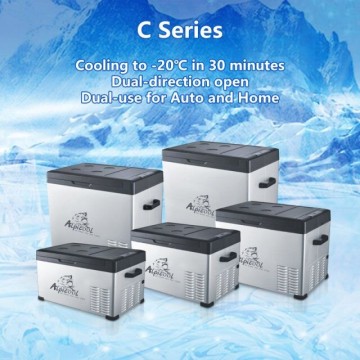 Portable Mini Fridge Compressor Car Refrigerator 75L Car Freezer AC/DC12/24V Car Home Use With APP Control