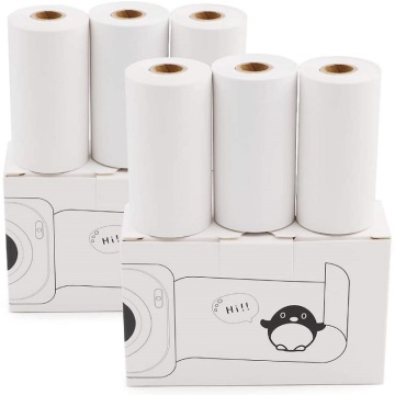 1 Roll Mini Pocket Photo Printer Paper for Paperang Mobile Bluetooth POS Cash Register Rolling Paper Thermal Paper 57mm X 30 Mm