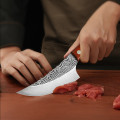 5.5 inch Forged Boning Knife Camping Knife Set Handmade Serbian Chef Knife Butcher Full Tang Gift Kitchen Knife Sheath Tools