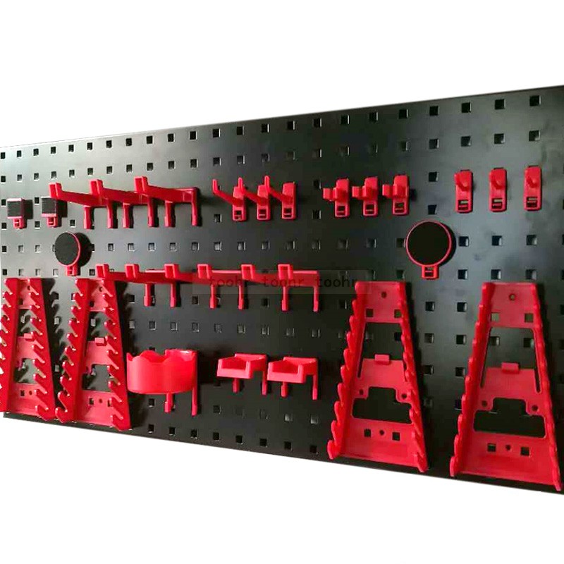 steel Wall-Mounted Tool Parts Storage box Hardware Tool organize Box Hanging board Garage Unit Shelving Components tool box