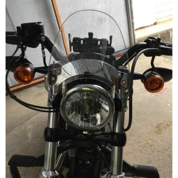 Motorcycle Windscreen For Yamaha Bolt XVS950 XVS 950 R Spec XSR900 XSR700 XSR 700 900 Fork Tube Mount Windshield Meter Visor