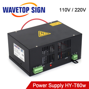 WaveTopSign HY-T60 Co2 Laser Power Supply for CO2 Laser Engraving Cutting Machine with Long Warranty