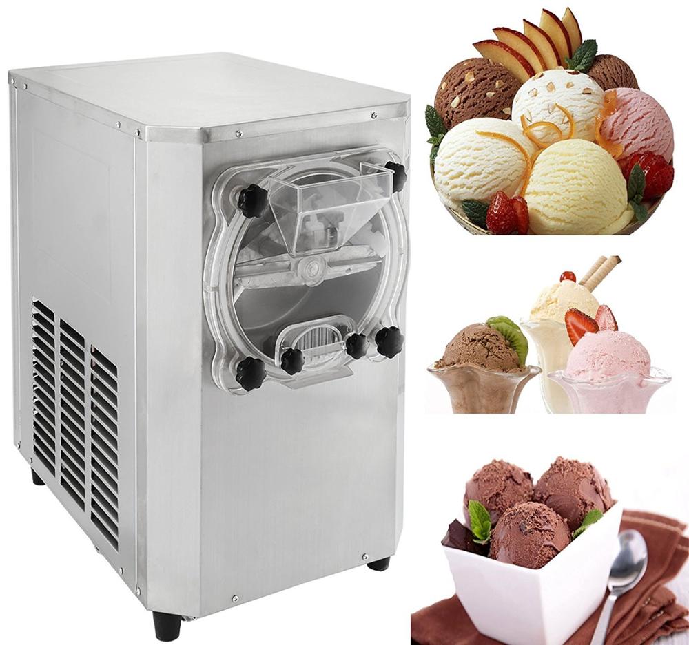 1500W Ice Cream Machine 22L / H Stainless Steel Ice Cream Maker 3000RPM Ice Crean Maker For Ice Cream Shop Or Bar