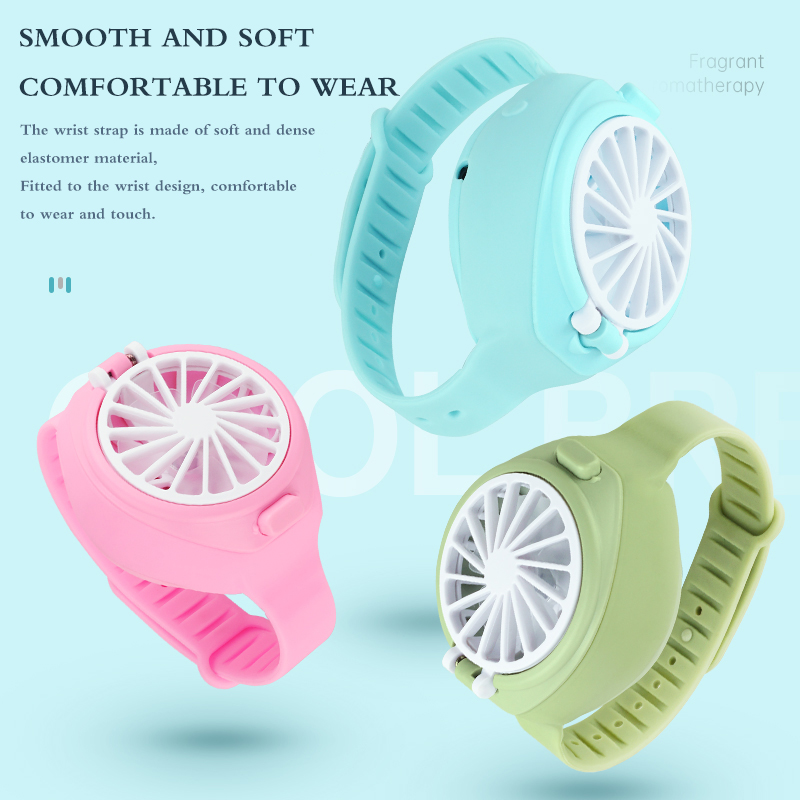 Fan Watch Handheld Small Fans Small Appliances Creative Air Conditioning Fan Mini Lazy Fans There Adjustable modes