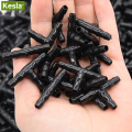 KESLA 100PCS 1/4 Inch Dripper Watering Tee Connector Joint Drip Irrigation Greenhouse Garden Tools Repair Fitting for 4/7mm Hose