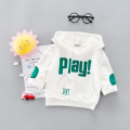 New Spring Autumn Fashion Baby Clothes Infant Letter Blouse Kid Hoodies Tops Boys Girls Cotton Leisure Sport Hooded Sweatshirts