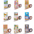 Cute Kawaii Box Package Japanese Washi Tape Adhesive Tape DIY Scrapbooking Sticker Label Masking Tape Student Stationery Gift
