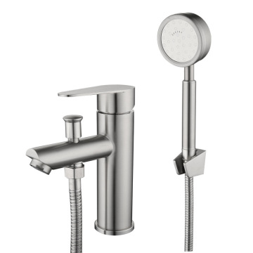 Sus 304 Washbasin Hot And Cold Faucet Multi-function Basin Mixer , G1/2 Multi-function Interface Tap shower set Bidet set