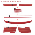 carbon fiber red