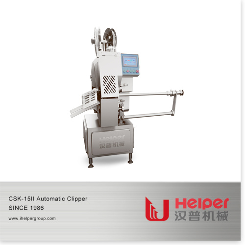 Industrial Automatic Sausage Double Clipper Manufacturer and Supplier