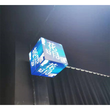 Smart control outdoor cubic led display