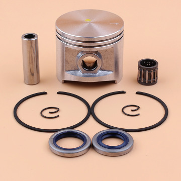 50mm Piston Ring Bearing Oil Seal Kit For HUSQVARNA 372 XP 371 365 362 Gas Chain Saws Engine Motor Parts