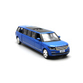 1:32 Alloy Diecast Toy Car Limousine Stretch SUV Model Toy Metal Vehicle Pull Back With Sound Light Toys For Kids Gifts