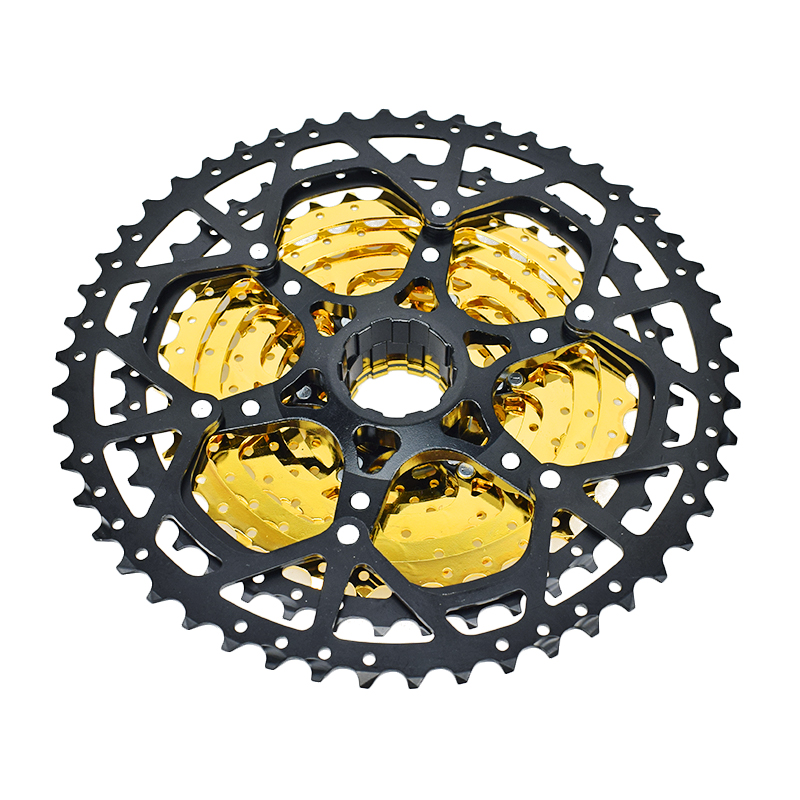 VG SPORTS 9 10 11 12 Speed Velocidade Mountain Bike Separate Cassette Gold Freewheel Bracket Sprocket 42T 50T 52T MTB Bike Parts