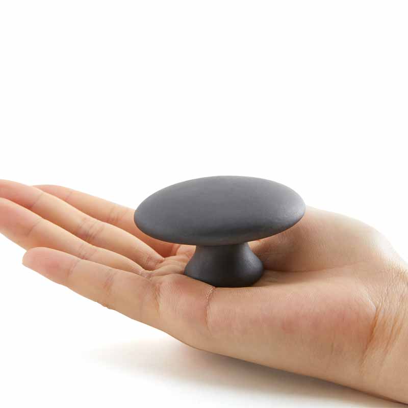 1pcs Mushroom Meteorite Massager Mushroom Shape Hot Face Massage Stones Set Bian Spa Heater Basalt Rock Heater