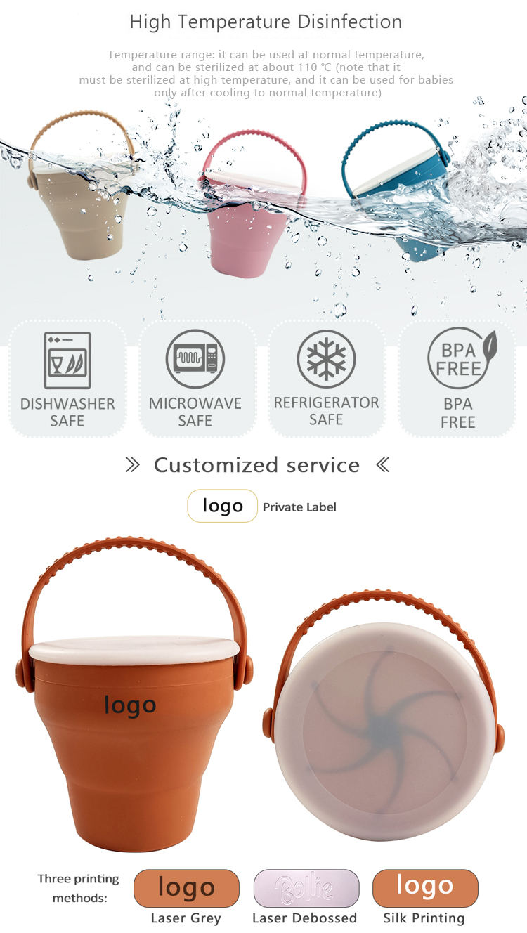 silicone snack cup MFZ-C015