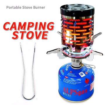 Mini Heater Outdoor Travel Camping Equipment Stainless Steel Warmer Heating Stove Tent Radial Flame Heating Cover Equipment