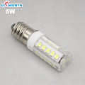 5W 7W Led Corn Light Bulb E14 Led SpotLight SMD2835 Led Lamp Mini Transparent Body Crystal Chandelier Pendant Refrigerator Light