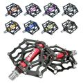 MTB Flat Bike Pedals Road 3 Sealed Bearings Bicycle Pedals Mountain Bike Pedals Wide Platform Pedales Bicicleta Accessories Part