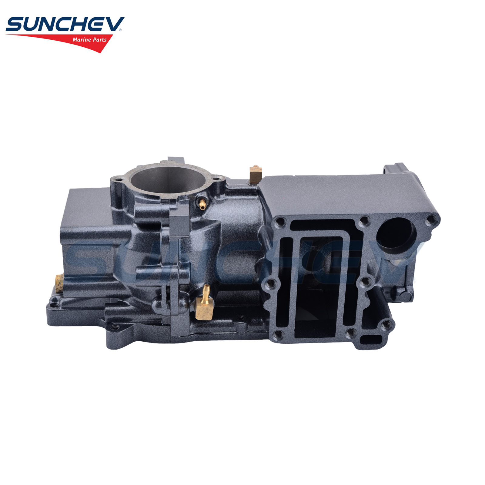 6E3-15100-02-1S Crankcase Assy